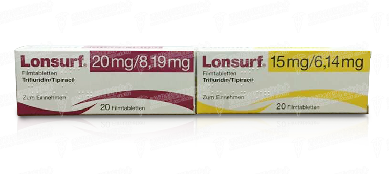 Trifluridine and Tipiracil（曲氟尿苷複方片，LONSURF）